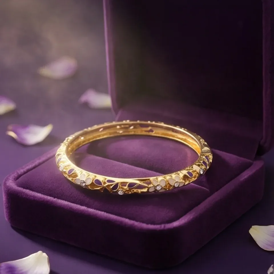 Bracelet Jonc FLORA — Photo 4